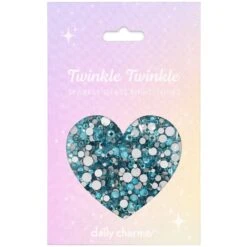 Twinkle Twinkle Round Flatback Rhinestone Mix / Aquamarine