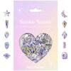 Twinkle Twinkle Shaped Flatback Rhinestone Mix / Lavender Haze