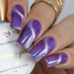 Charme Gel / Cat Eye C84 Ultraviolet -Tammy Nails Store zzxxIMG 6826