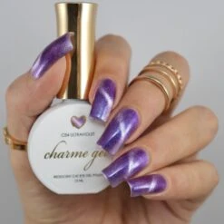 Charme Gel / Cat Eye C84 Ultraviolet -Tammy Nails Store zzxxIMG 6926