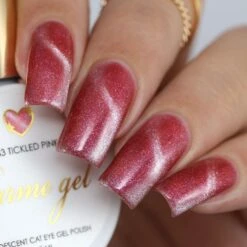 Charme Gel / Cat Eye C83 Tickled Pink -Tammy Nails Store zzxxIMG 7028
